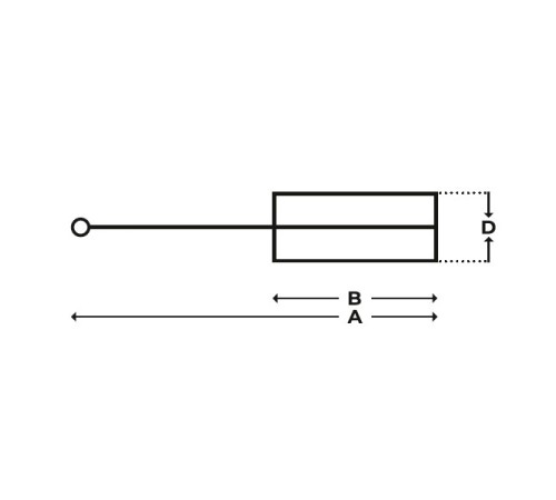 Ёршик Reitenspiess Bursten для трубок, O 15 мм, длина 70/270 мм, нейлон (Артикул 70150103)