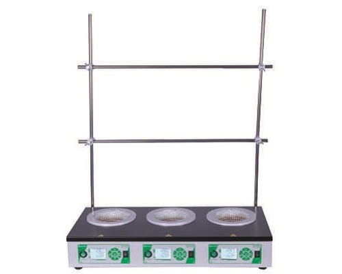 Колбонагреватель трехместный ПЭ-4100-3 (3х0,5 л) цифровой со стойками