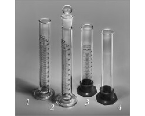 Цилиндр мерный 1-2000-2 на стеклянном основании