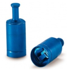 Колпачки алюминиевые schuett-biotec LABOCAP с ручкой, 15-16 мм, синие, 100 шт/упак (Артикул 3.623 323)