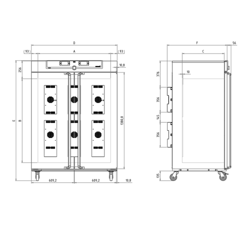 Охлаждающий инкубатор Memmert IPP1060eco на основе элементов Пельтье (Артикул IPP1060eco)