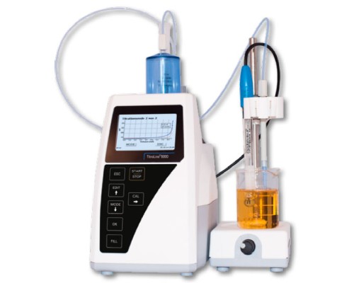 Титратор автоматический SI Analytics TitroLine 5000, TL 5000/20 M2, 20 мл, с магнитной мешалкой и pH-электродом