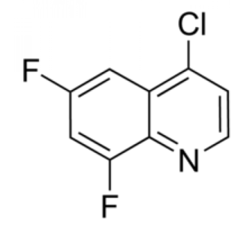 4-Хлор-6, 8-дифторхинолин, 97%, Alfa Aesar, 250 мг
