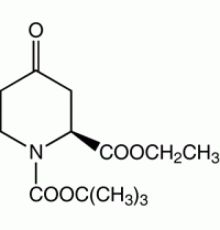 Этиловый эфир (S) - (-) - 1-Вос-4-оксопиперидин-2-карбоновой кислоты, 95%, Alfa Aesar, 1г
