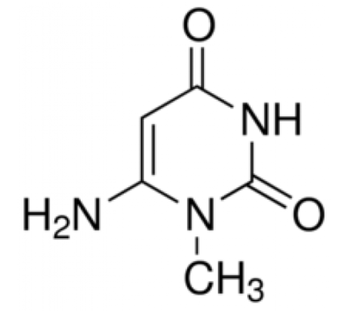 6-амино-1-метилурацил, 97%, Alfa Aesar, 100 г