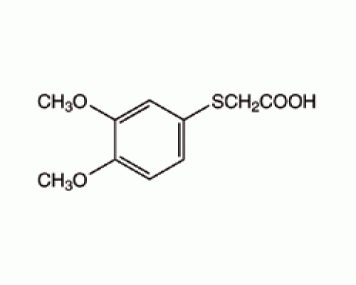 (3,4-Диметоксифенилтио) уксусной кислоты, 97%, Alfa Aesar, 1г