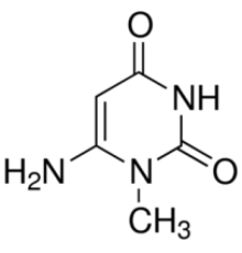 6-амино-1-метилурацил, 97%, Alfa Aesar, 25 г
