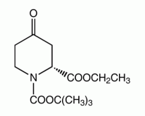 Этиловый эфир (R) - (+) - 1-Вос-4-оксопиперидин-2-карбоновой кислоты, 95%, Alfa Aesar, 1г