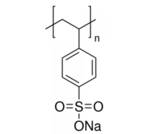 Поли(натрия-p-стиролсульфонат), в среднем M.W. 70.000, Acros Organics, 100г