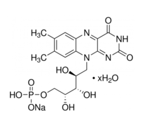Гидрат натриевой соли 5'-монофосфата рибофлавина 73-79% (флуориметрический) Sigma F6750