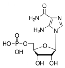 5-аминоимидазол-4-карбоксамид-ββ D-рибофуранозил 5'-монофосфат 93% Sigma A1393